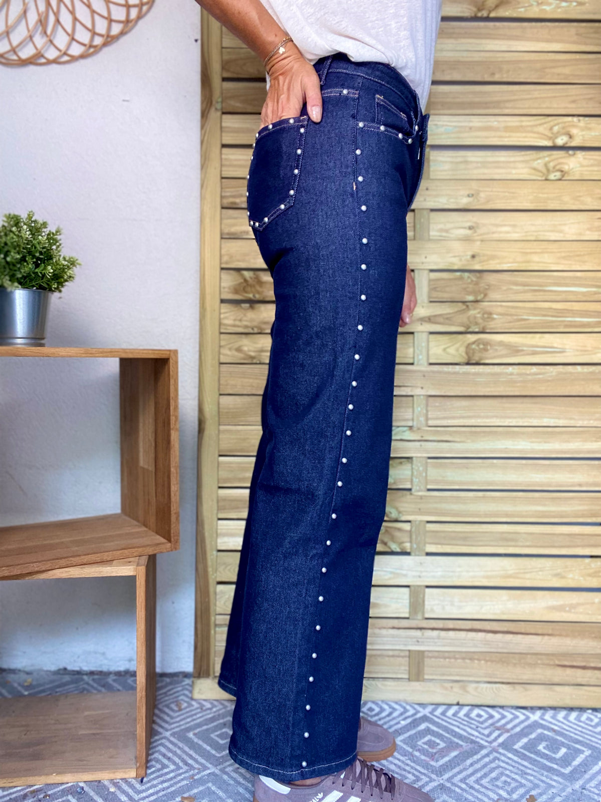 Pantalon Jean brut droit OSCAR - FIN DE SÉRIE