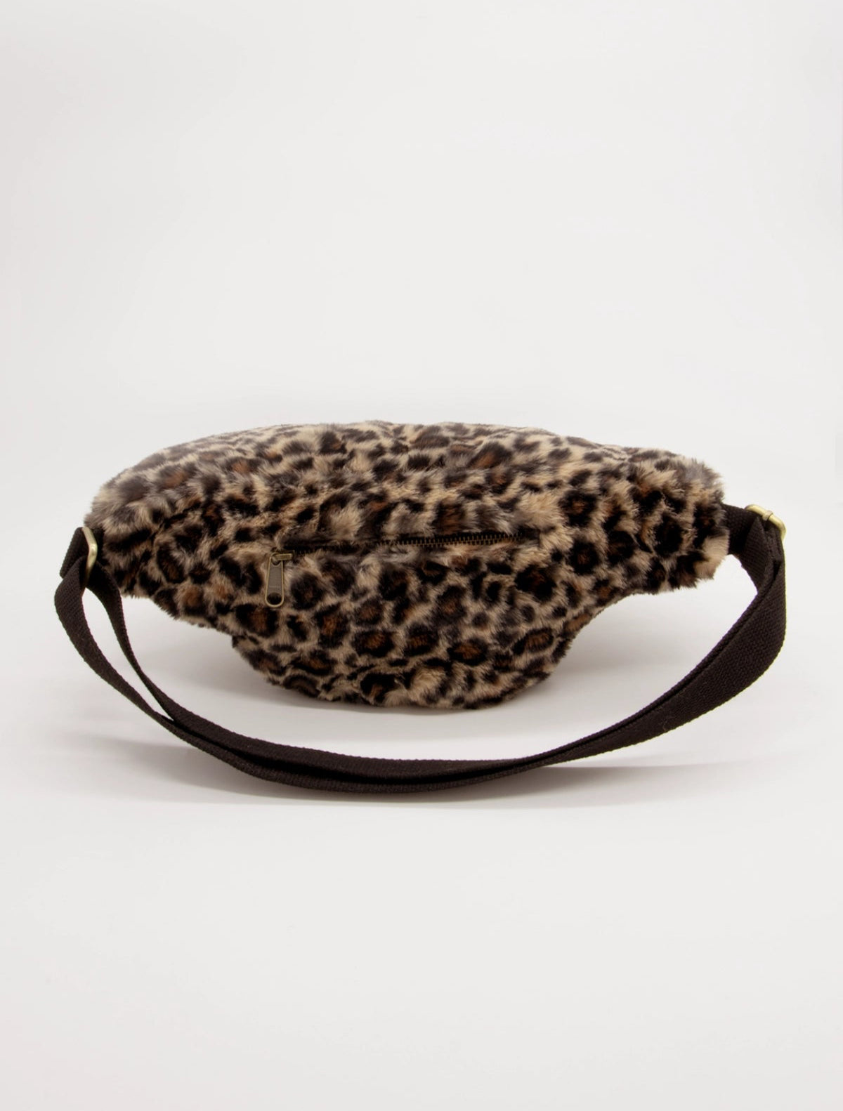 HINDBAG SASHA - Sac banane  Léo fourrure 🐆🤍