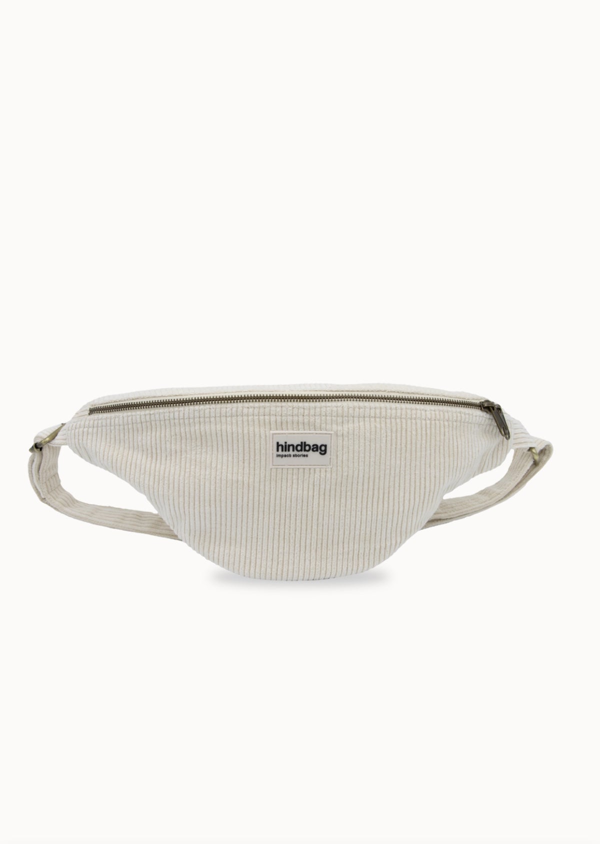 PRÉCOMMANDE, Expédition 5 Oct • HINDBAG SASHA - Sac banane Velours écru