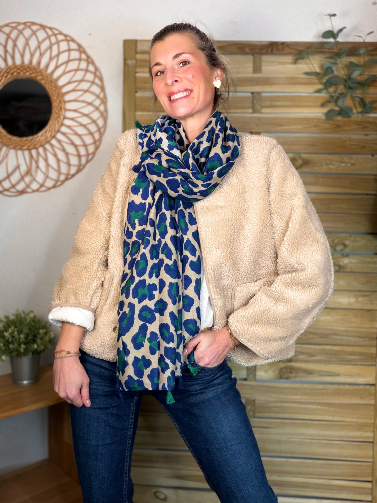 ⚡️ ARRIVAGE - Veste matelassée réversible Sherpa NOÉMIE Beige