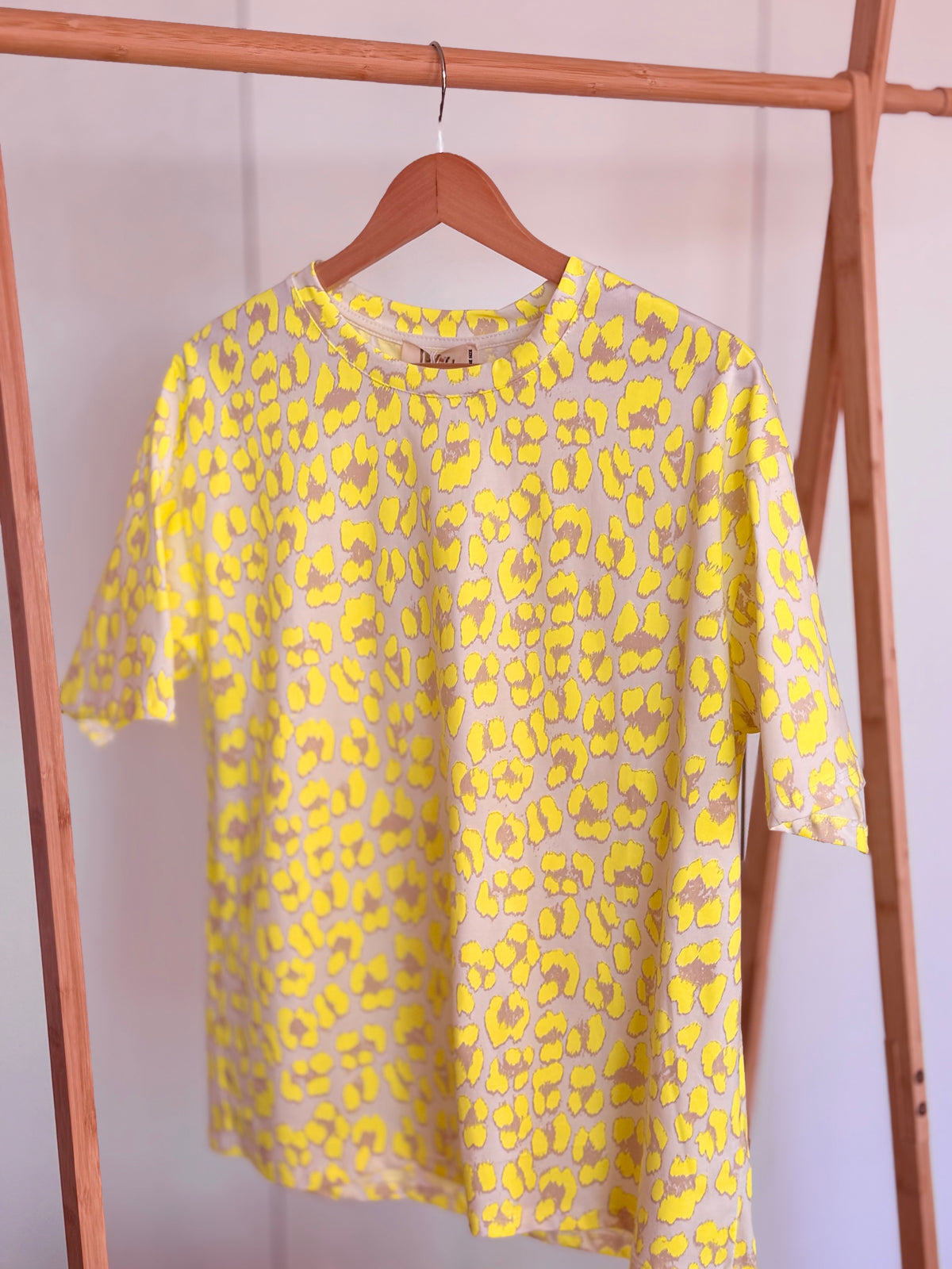 Tee shirt Léo ODESSA Jaune Fluo - FIN DE SÉRIE