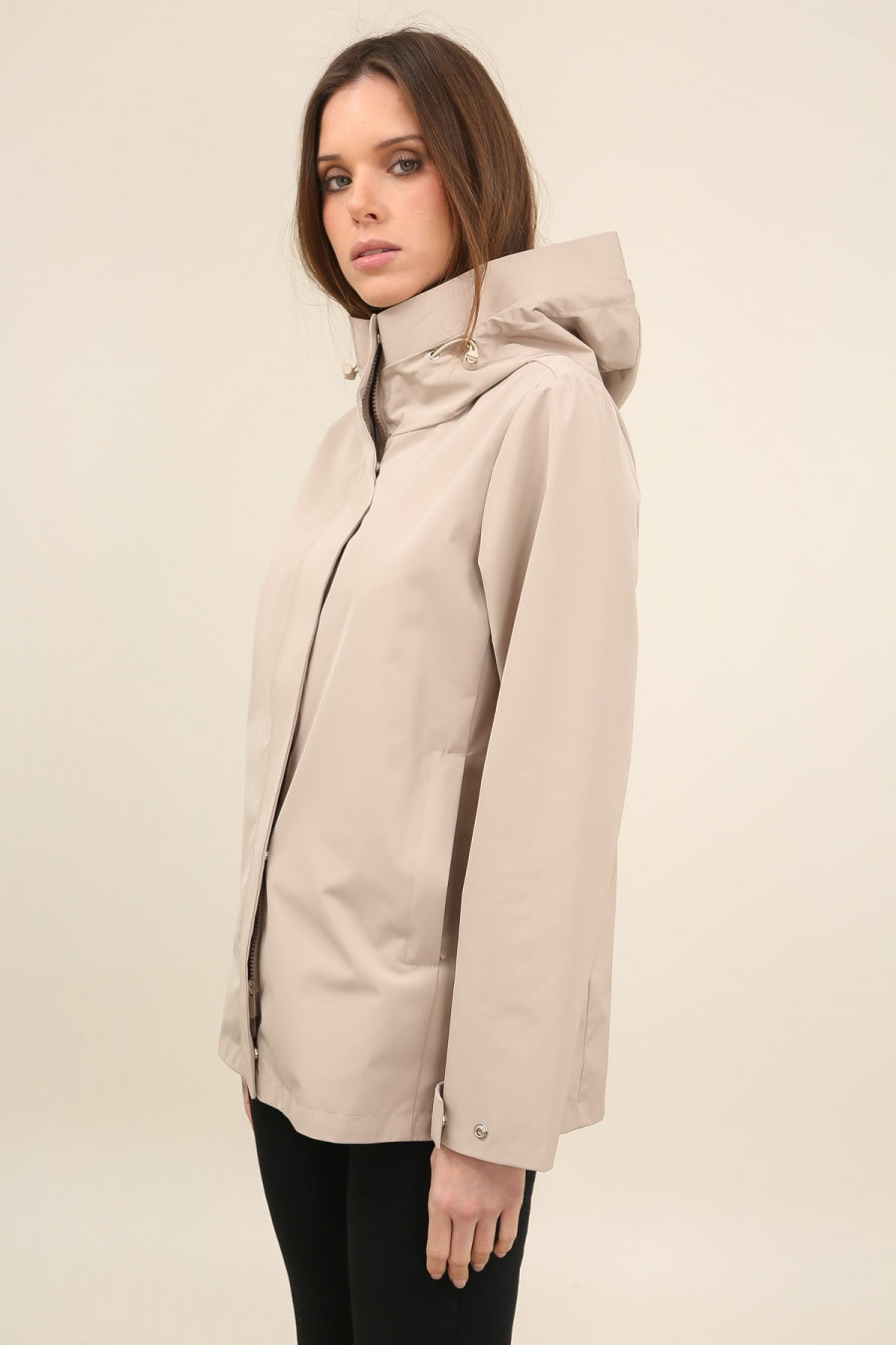 LAURA JO - Imperméable LAURENCE mi-long - Beige • DÉSTOCKAGE