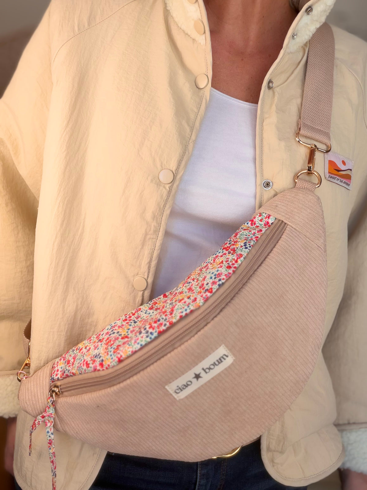 Sac banane Ciao Boum - IVY Liberty - Beige