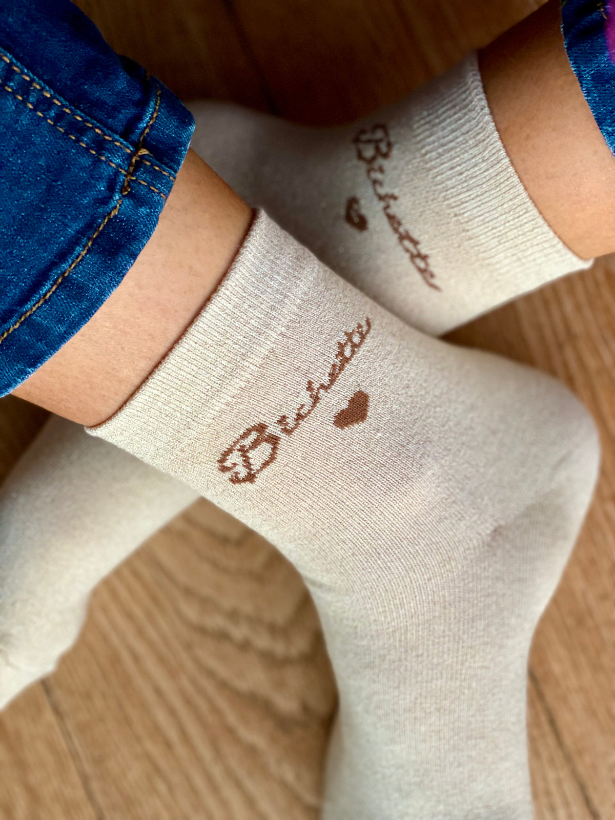 Chaussettes scintillantes glitter ZAHO - Bichette • FIN DE SÉRIE