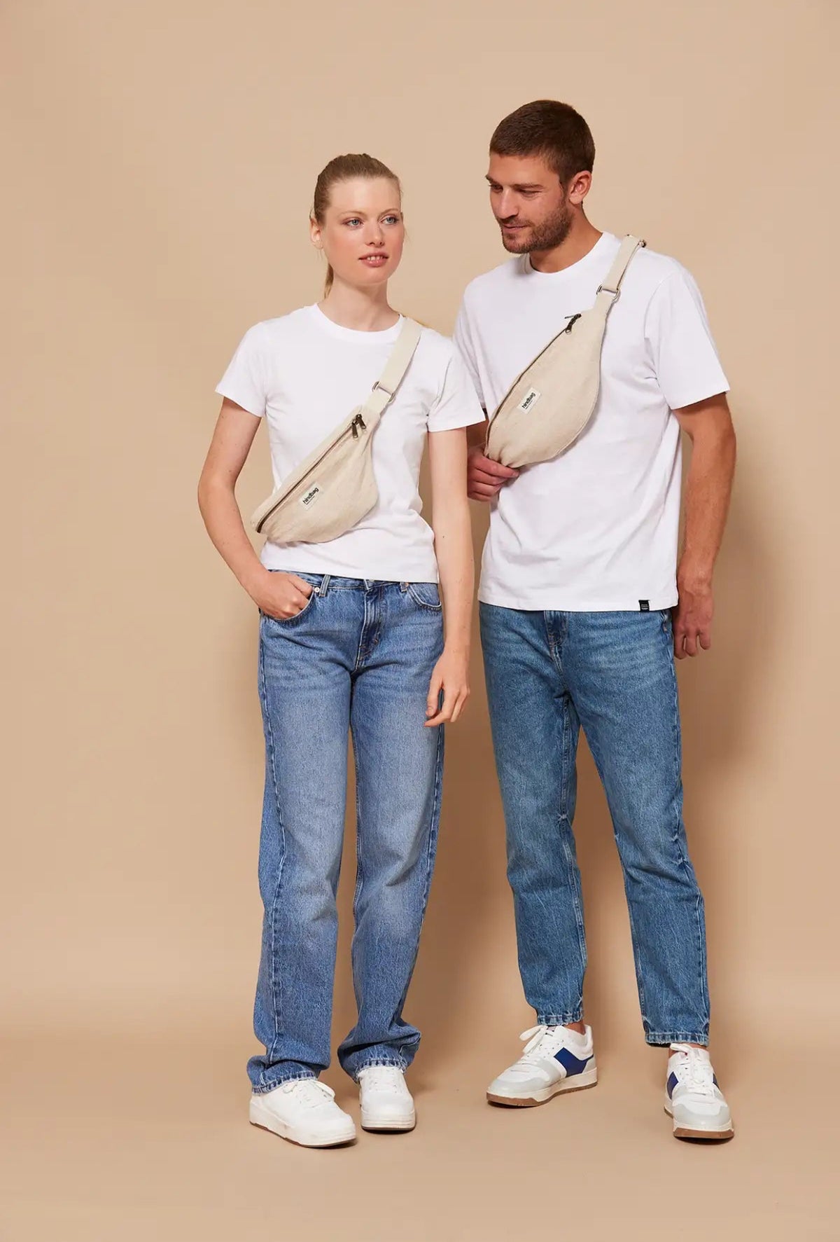 HINDBAG OLIVIA - Sac banane Jute
