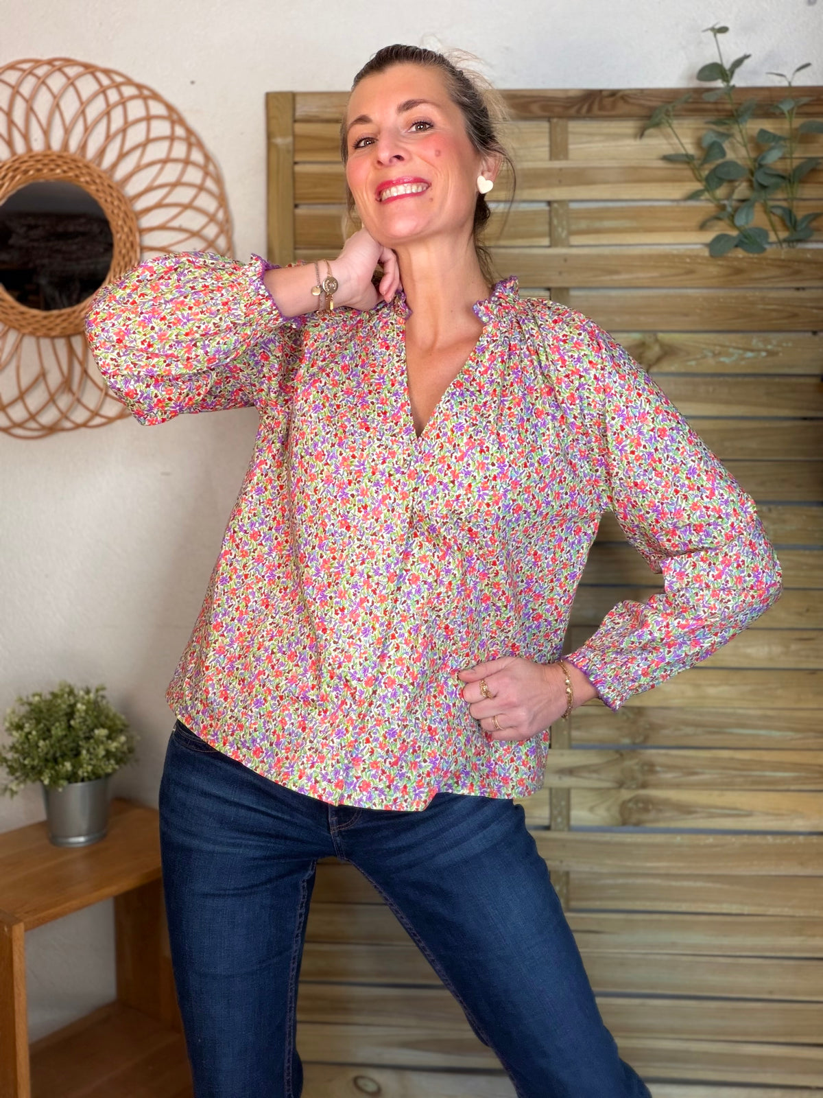 Chemise Liberty FLORA - FIN DE SÉRIE
