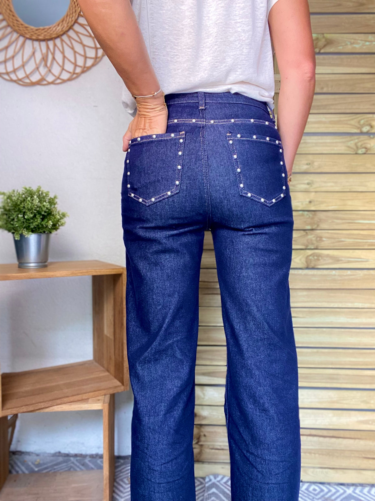 Pantalon Jean brut droit OSCAR - FIN DE SÉRIE