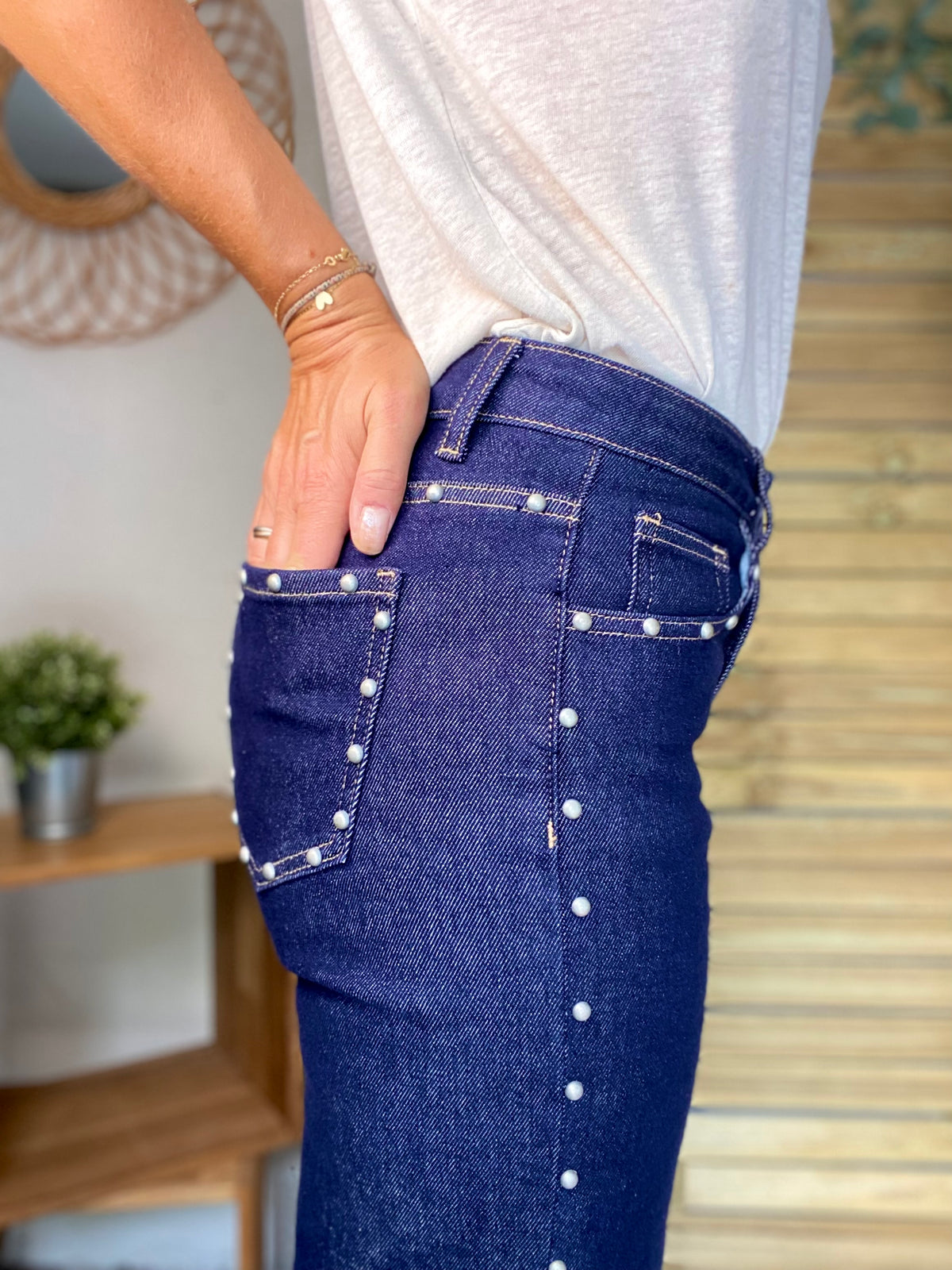 Pantalon Jean brut droit OSCAR - FIN DE SÉRIE