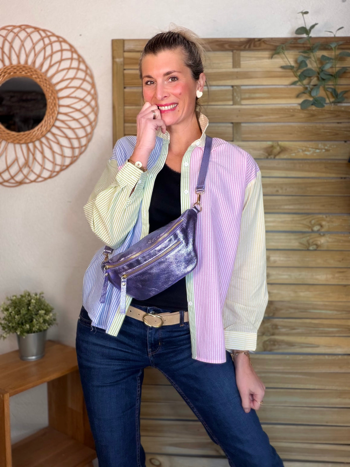 Chemise rayée multico PETRA