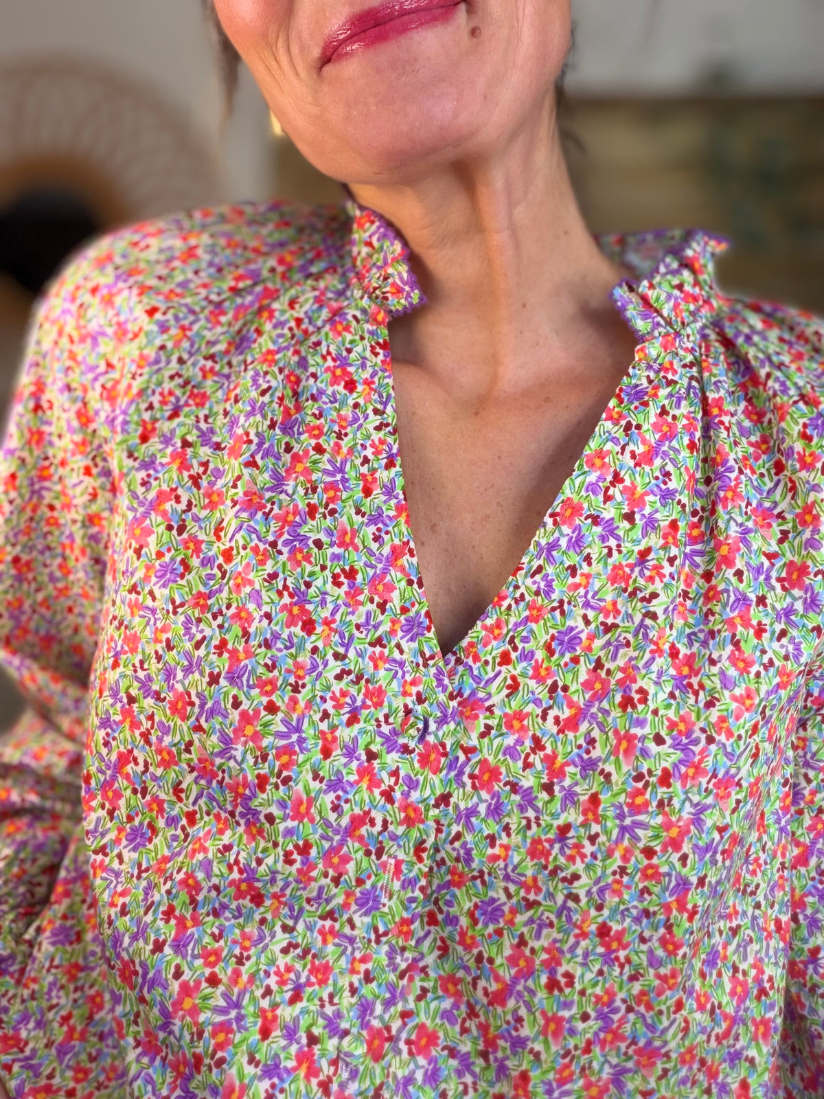 Chemise Liberty FLORA - FIN DE SÉRIE
