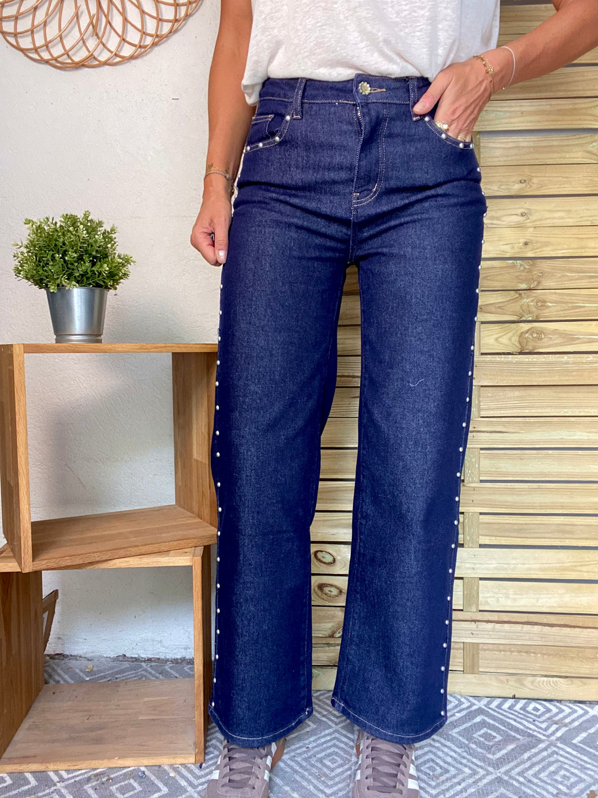 Pantalon Jean brut droit OSCAR - FIN DE SÉRIE