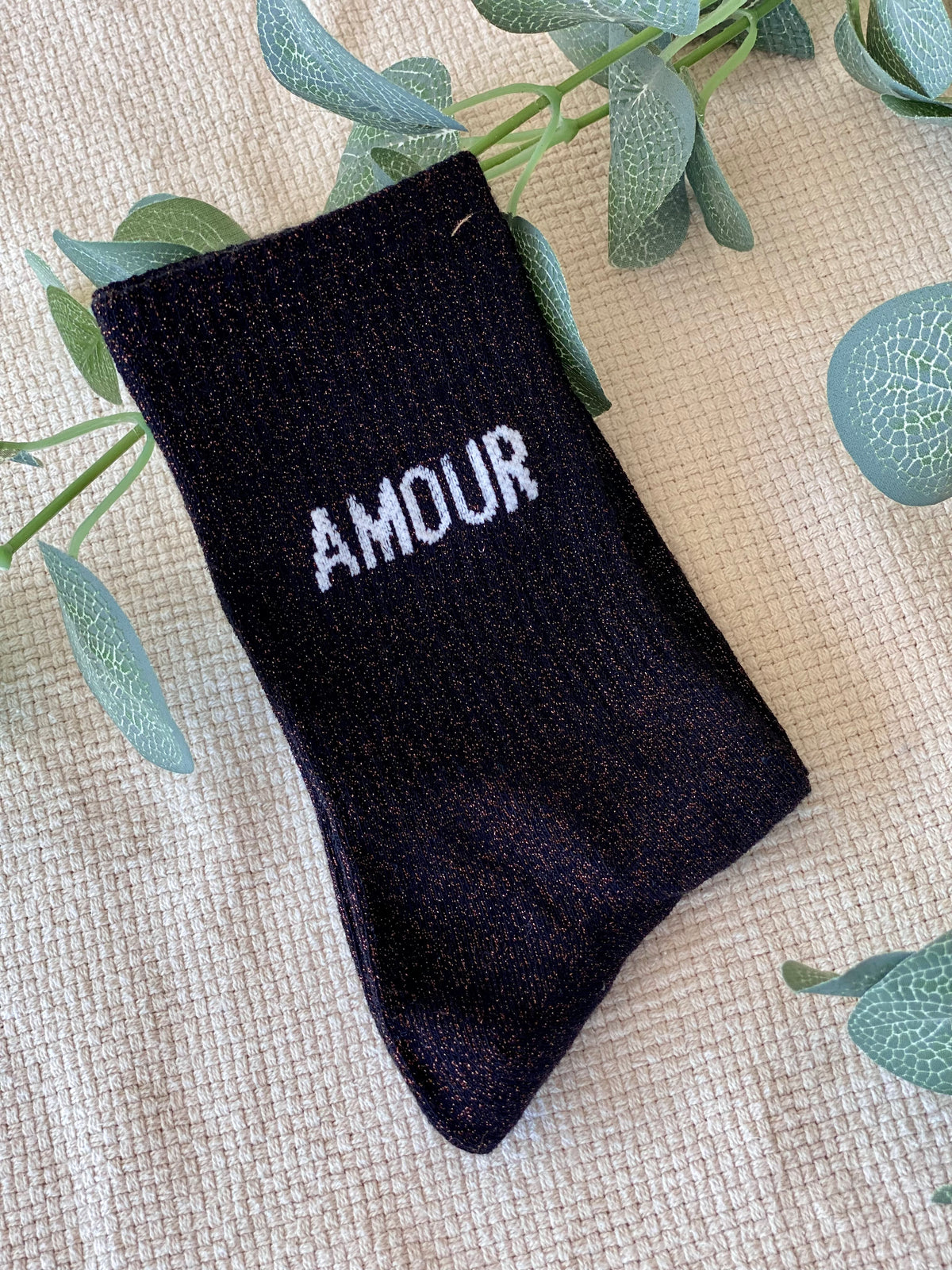 Chaussettes scintillantes glitter ZOÉ