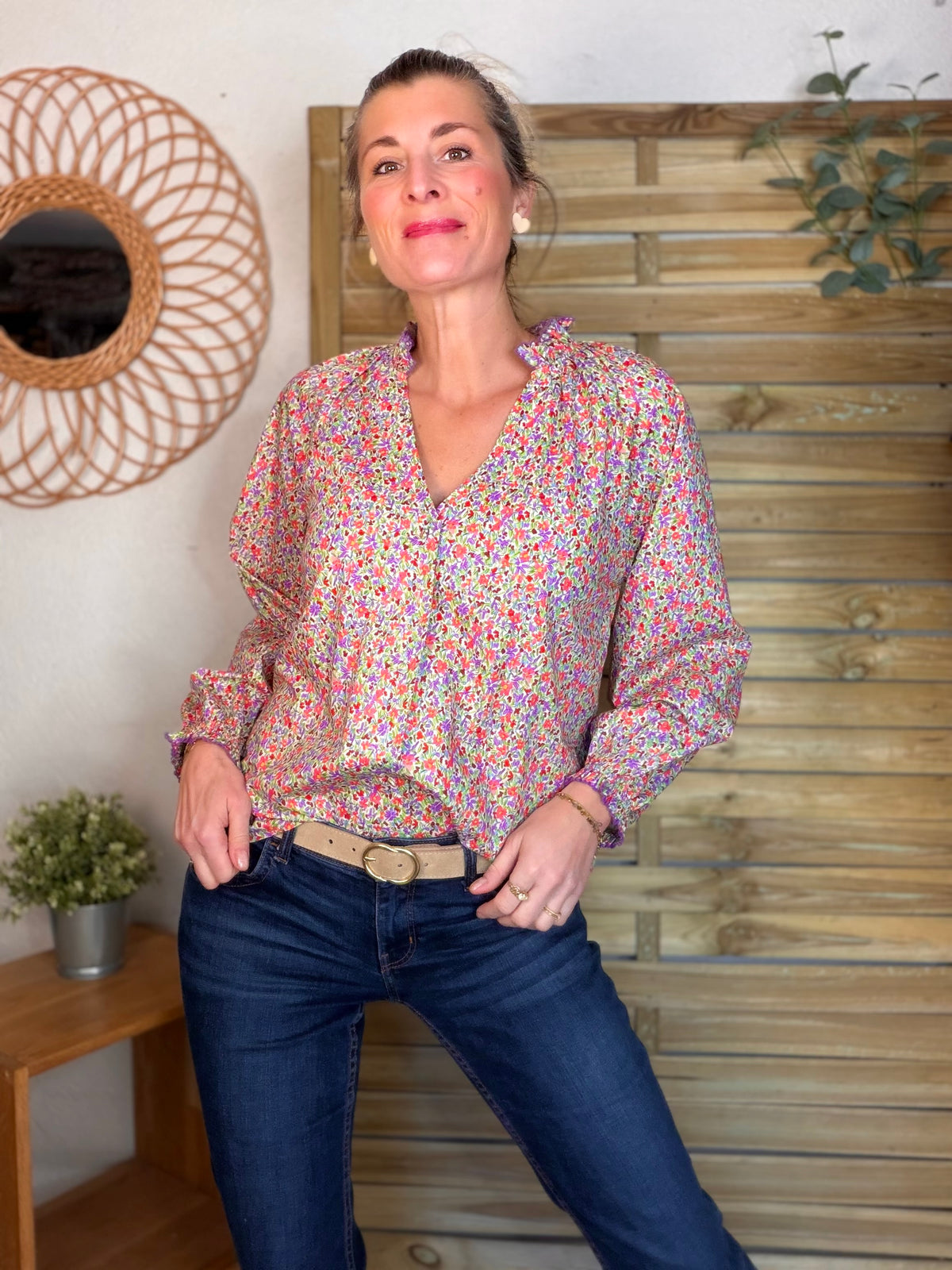 Chemise Liberty FLORA - FIN DE SÉRIE
