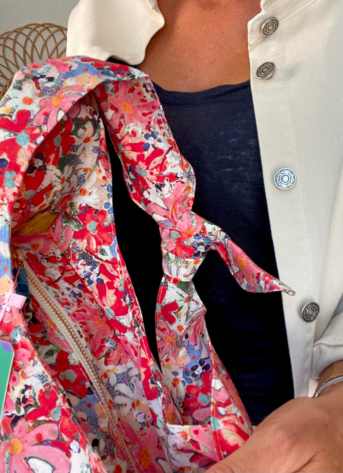 Sac cabas imprimé MEGAN - Floral