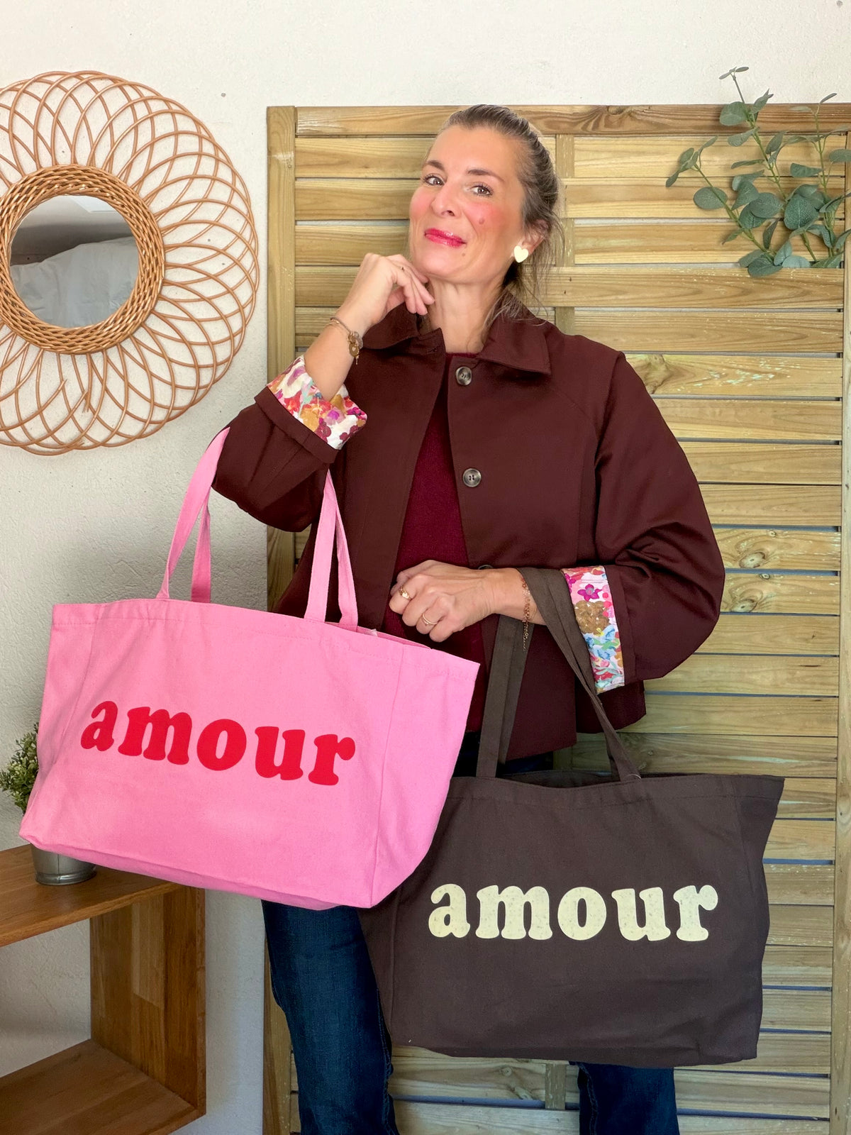 Grand cabas Tote bag Amour BELLY