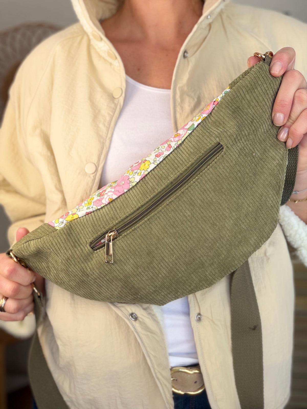 Sac banane Ciao Boum - IVY Liberty - Kaki
