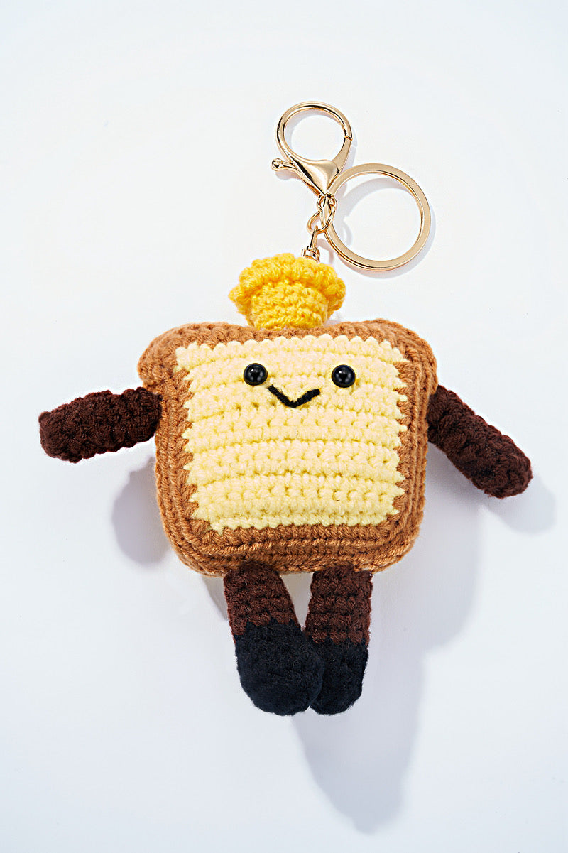 Porte-clefs Grigri en crochet ANATOLE