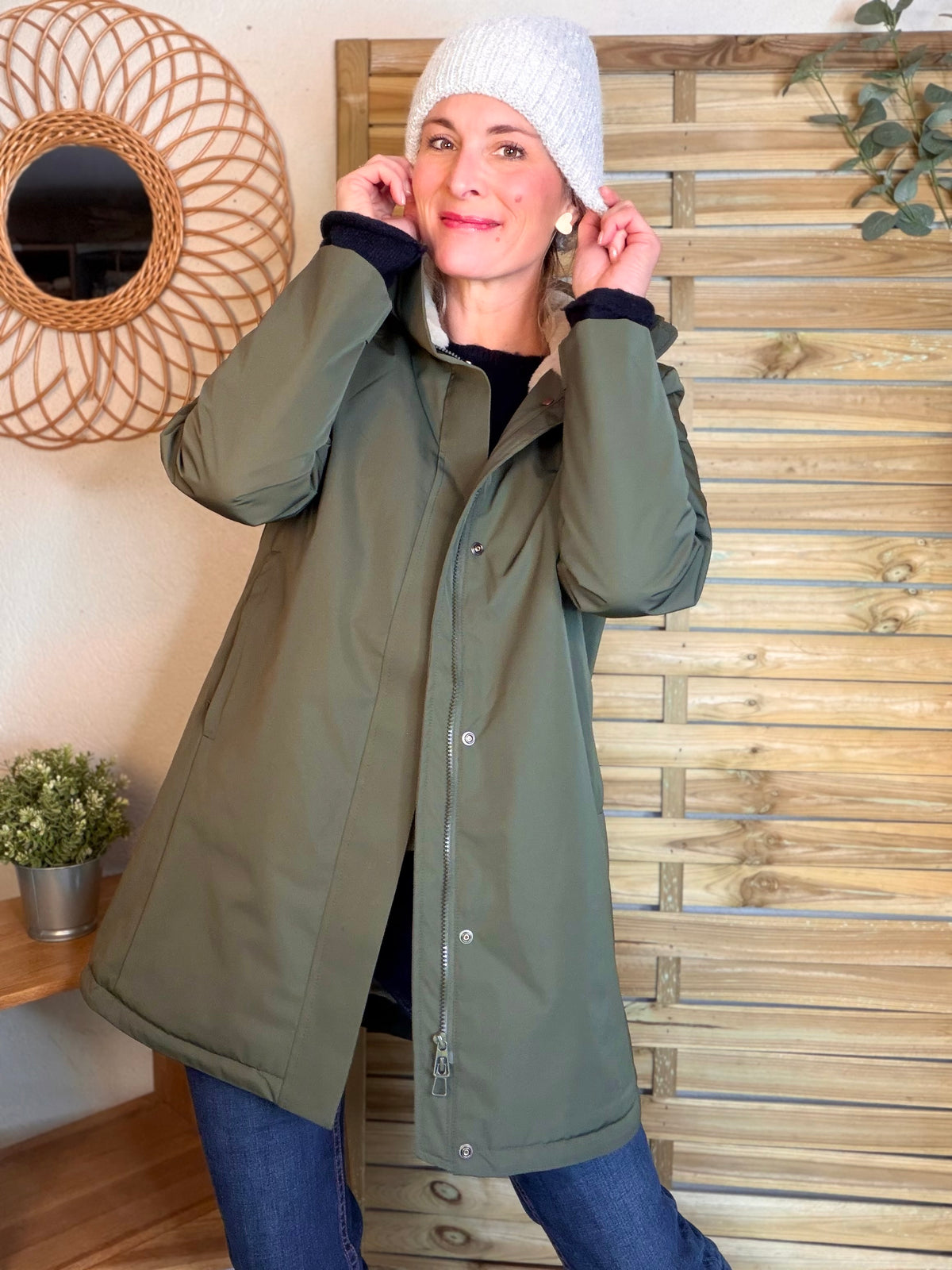 Bonnet en laine avec sequins ÉLOI - FIN DE SÉRIE