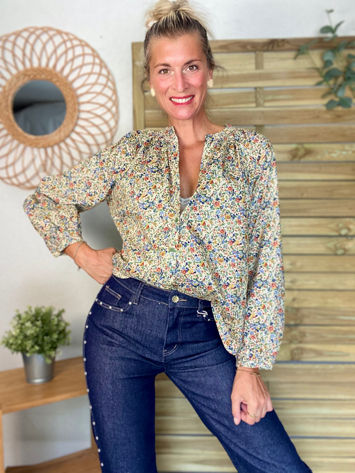 Pantalon Jean brut droit OSCAR - FIN DE SÉRIE