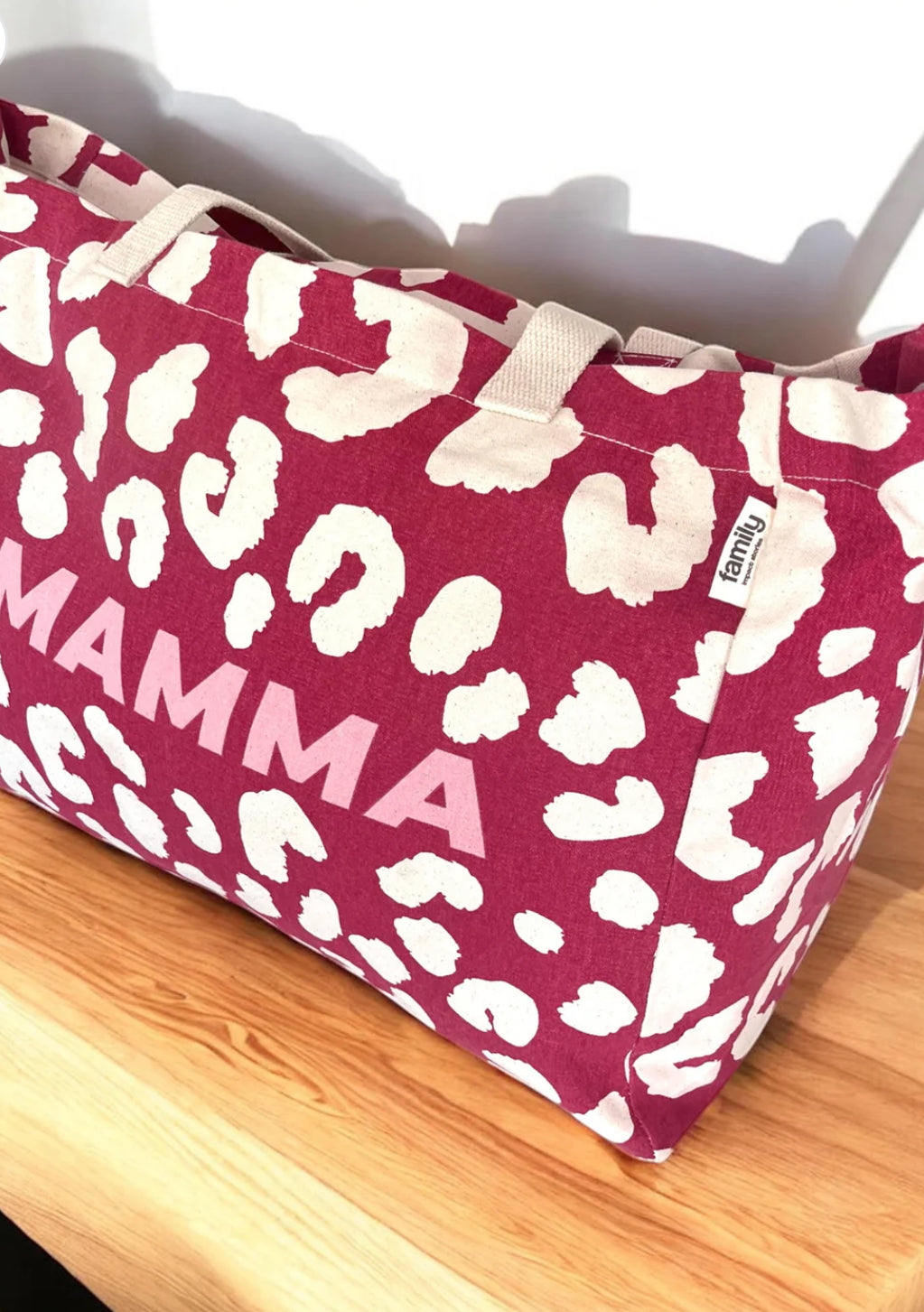 Sac week end MAMMA Léopard - FAMILY IMPACT STORIES