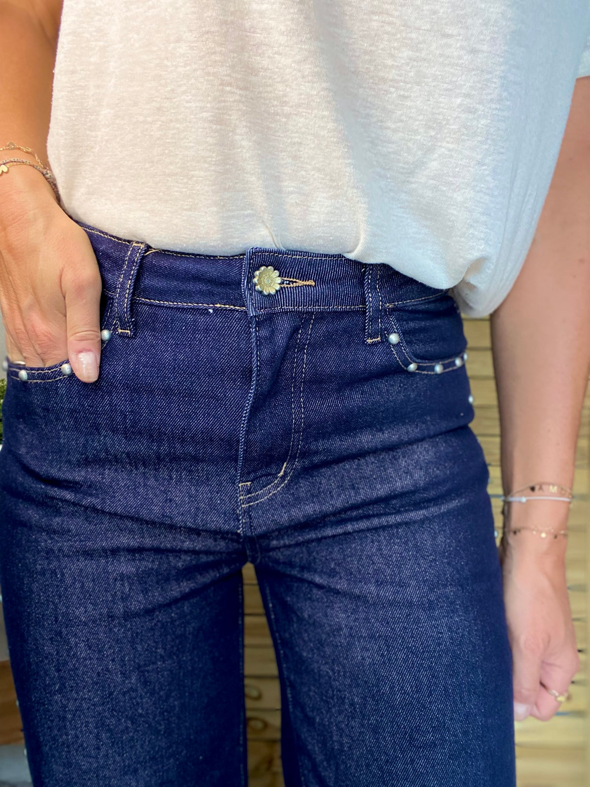 Pantalon Jean brut droit OSCAR - FIN DE SÉRIE
