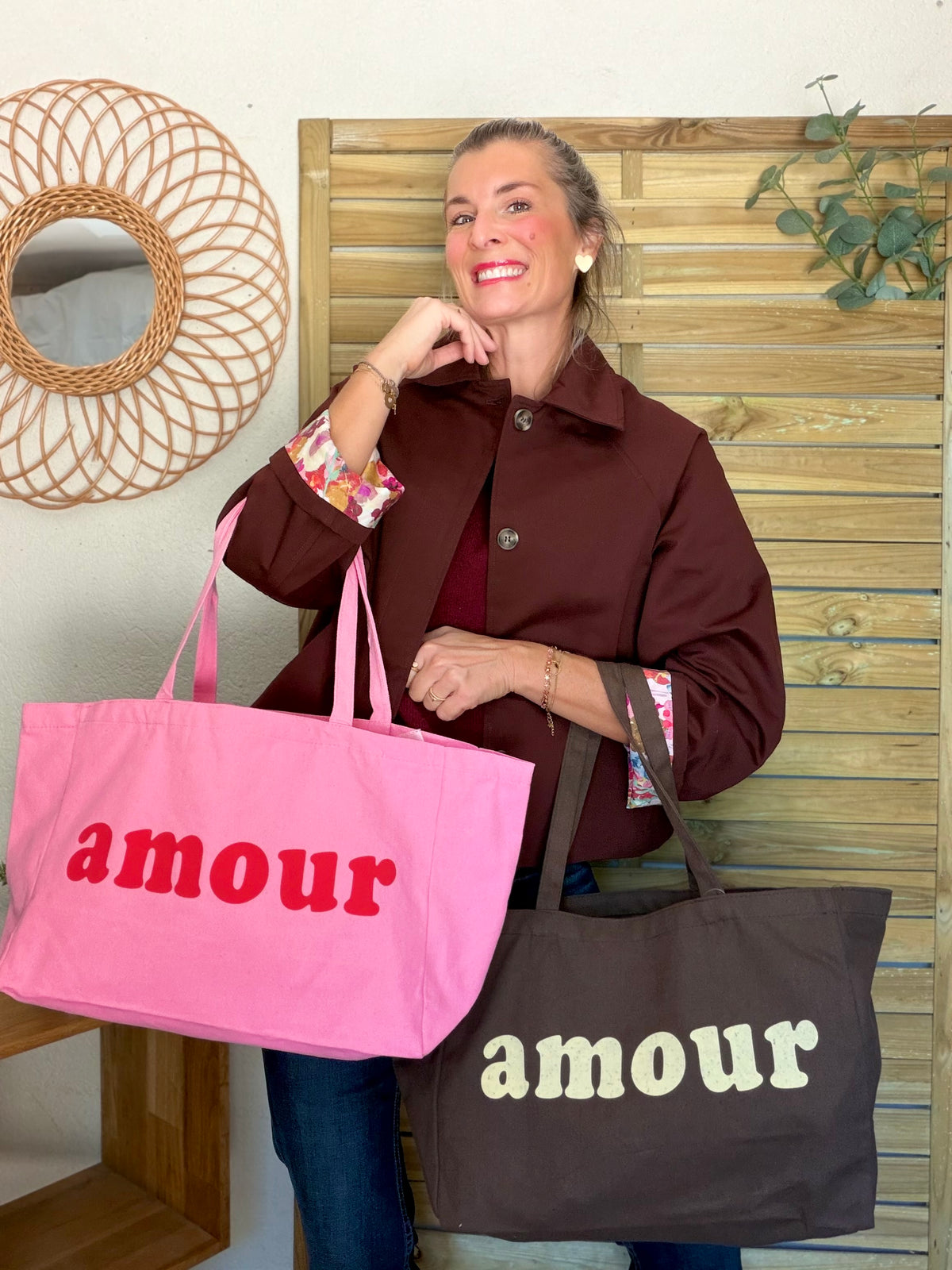 Grand cabas Tote bag Amour BELLY