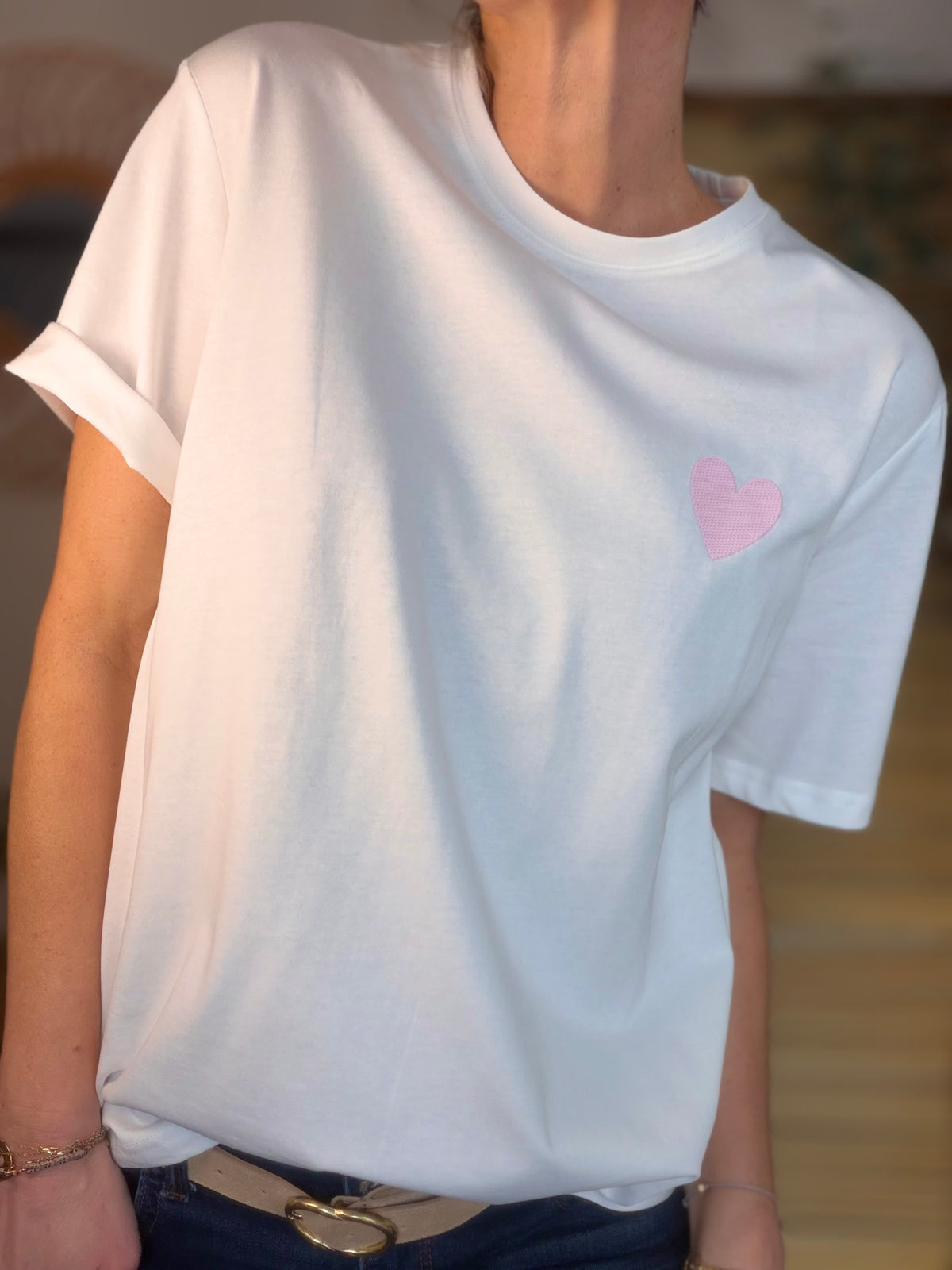Tee shirt I HOPE SOMETHING GOOD HAPPENS TO YOU TODAY - MORAG - FIN DE SÉRIE