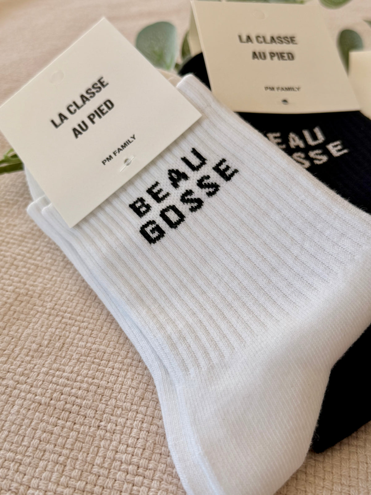 Chaussettes à message LA CLASSE AU PIED - ZACK
