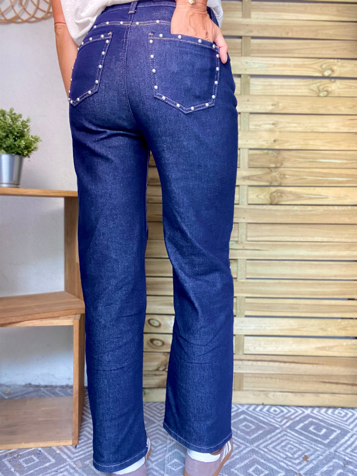 Pantalon Jean brut droit OSCAR - FIN DE SÉRIE