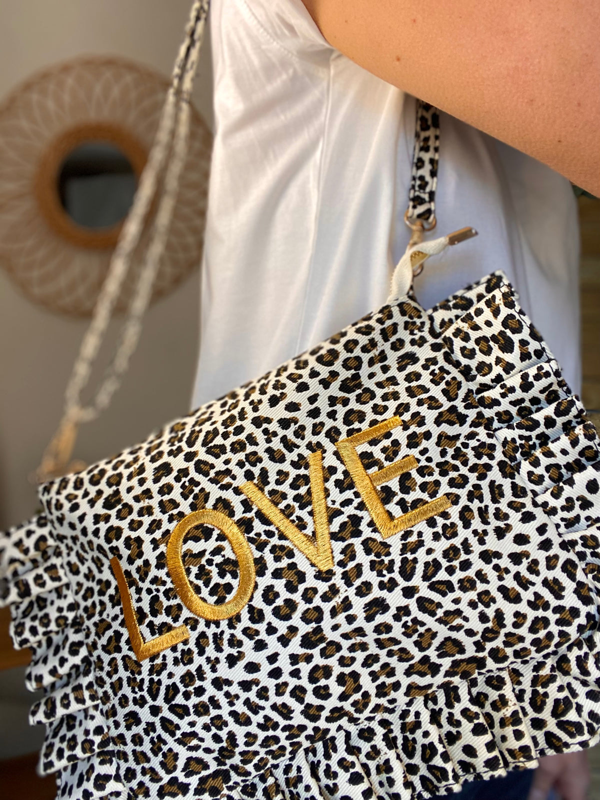 Sac-pochette LOVE (2 coloris)