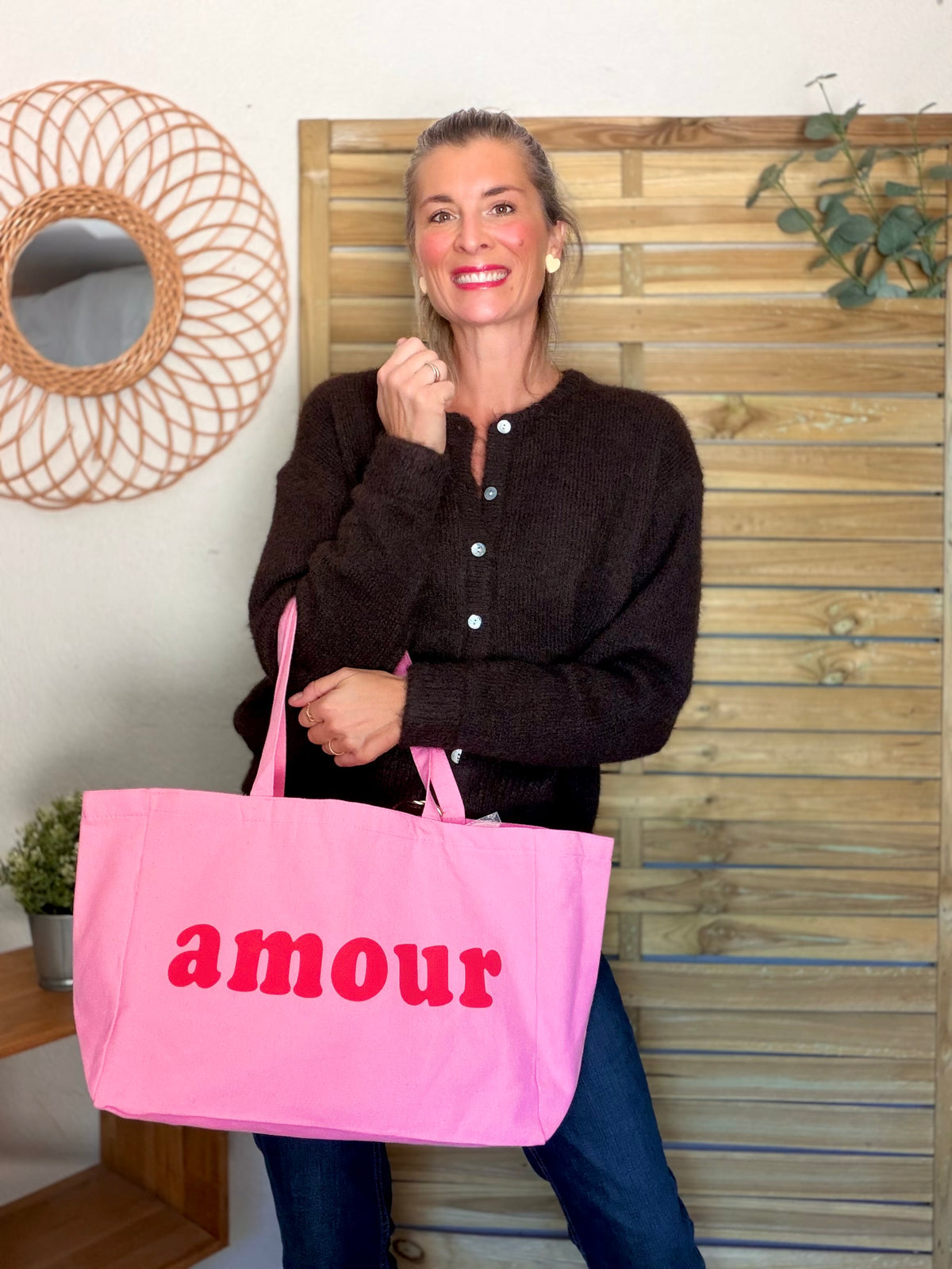 Grand cabas Tote bag Amour BELLY