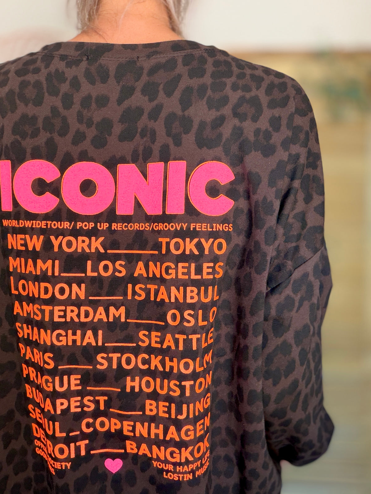 Sweat ICONIC léger 100% coton FAUSTINE Léo choco (taille 34 à 46)