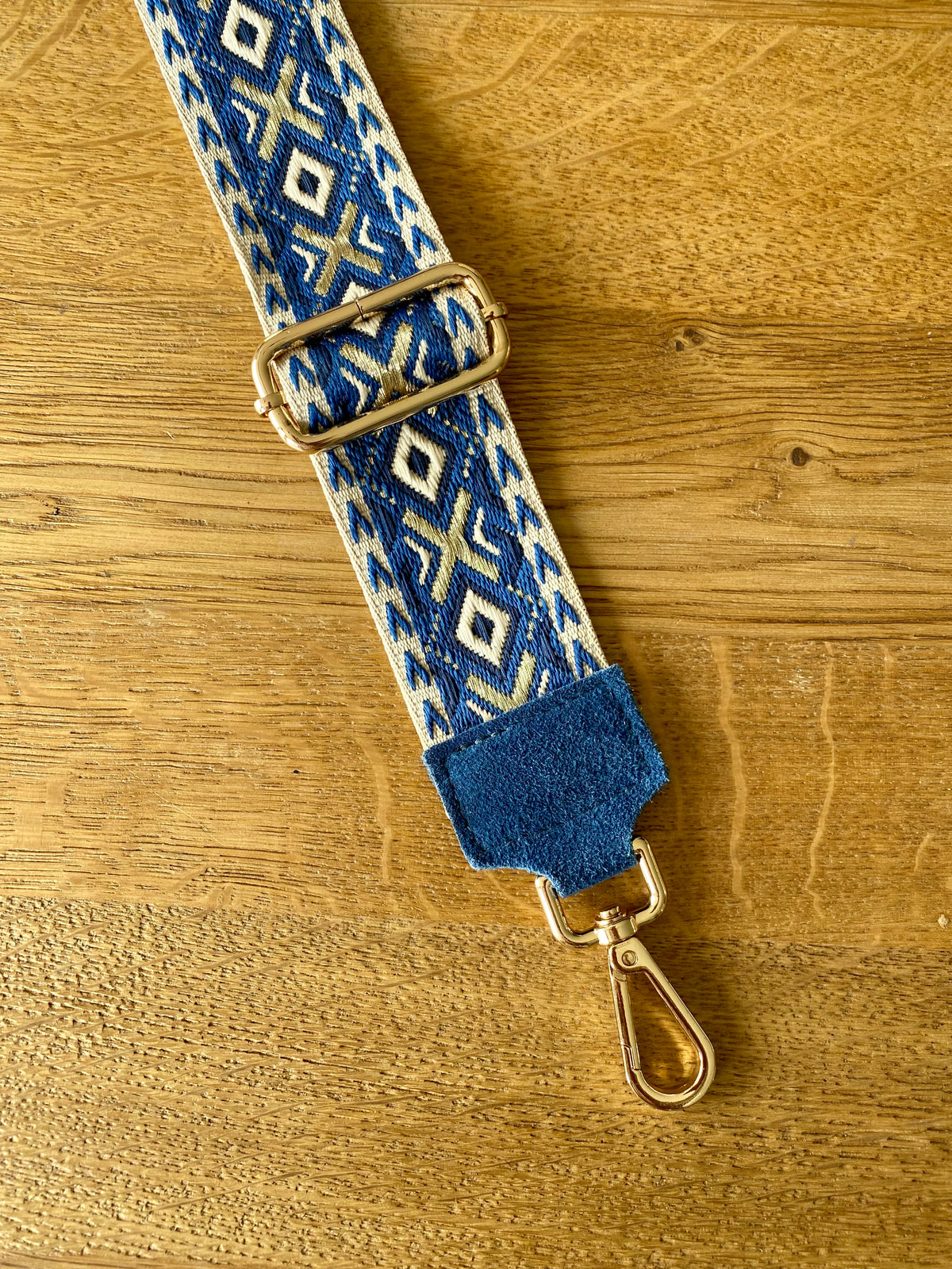 Sangle / Bandoulière en cuir daim pour sacs/ bananes - MARNIE
