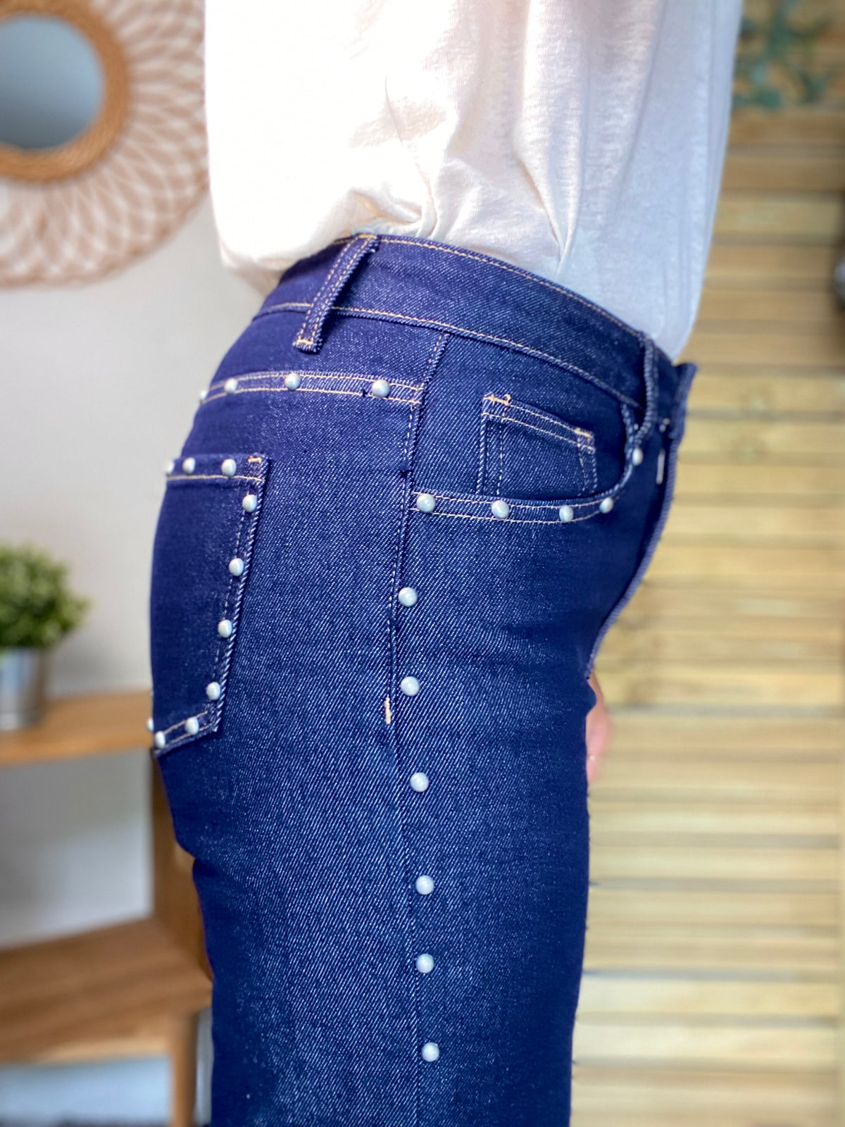 Pantalon Jean brut droit OSCAR - FIN DE SÉRIE