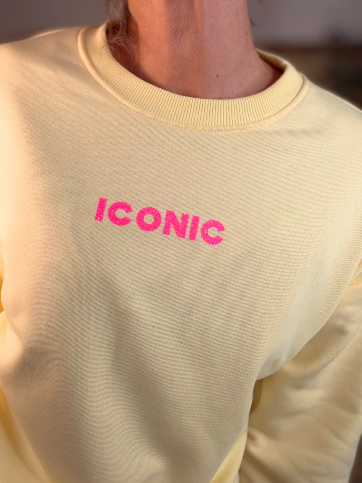 Sweat ICONIC COLINE - Jaune