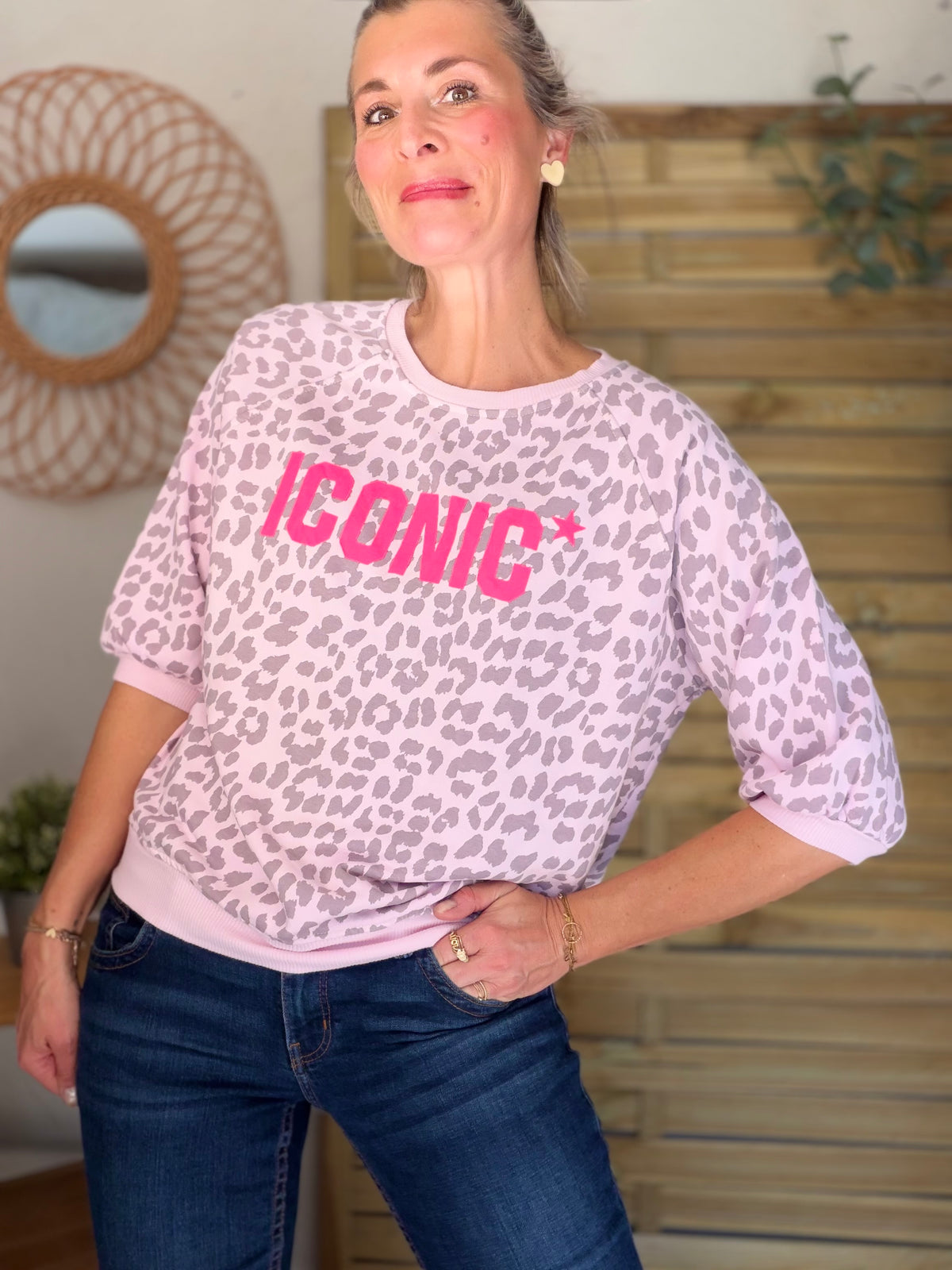 Sweat ICONIC Léo - ANGELA Rose - FIN DE SÉRIE