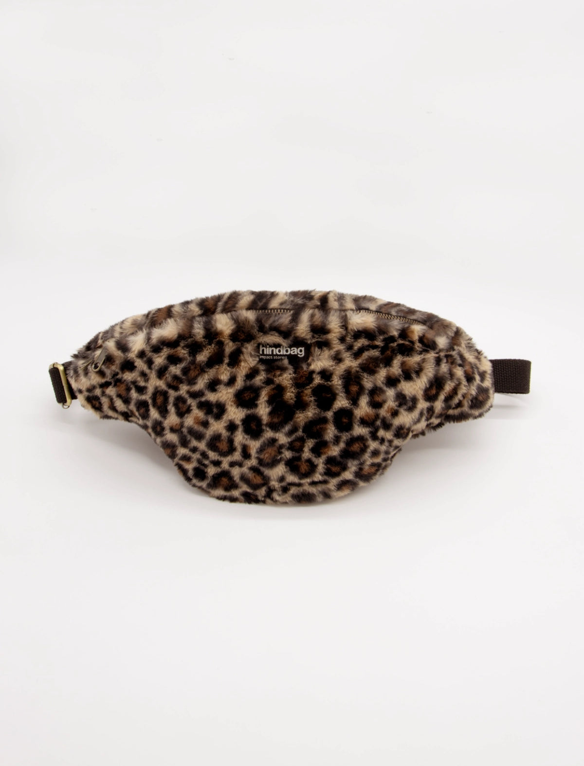 HINDBAG SASHA - Sac banane  Léo fourrure 🐆🤍