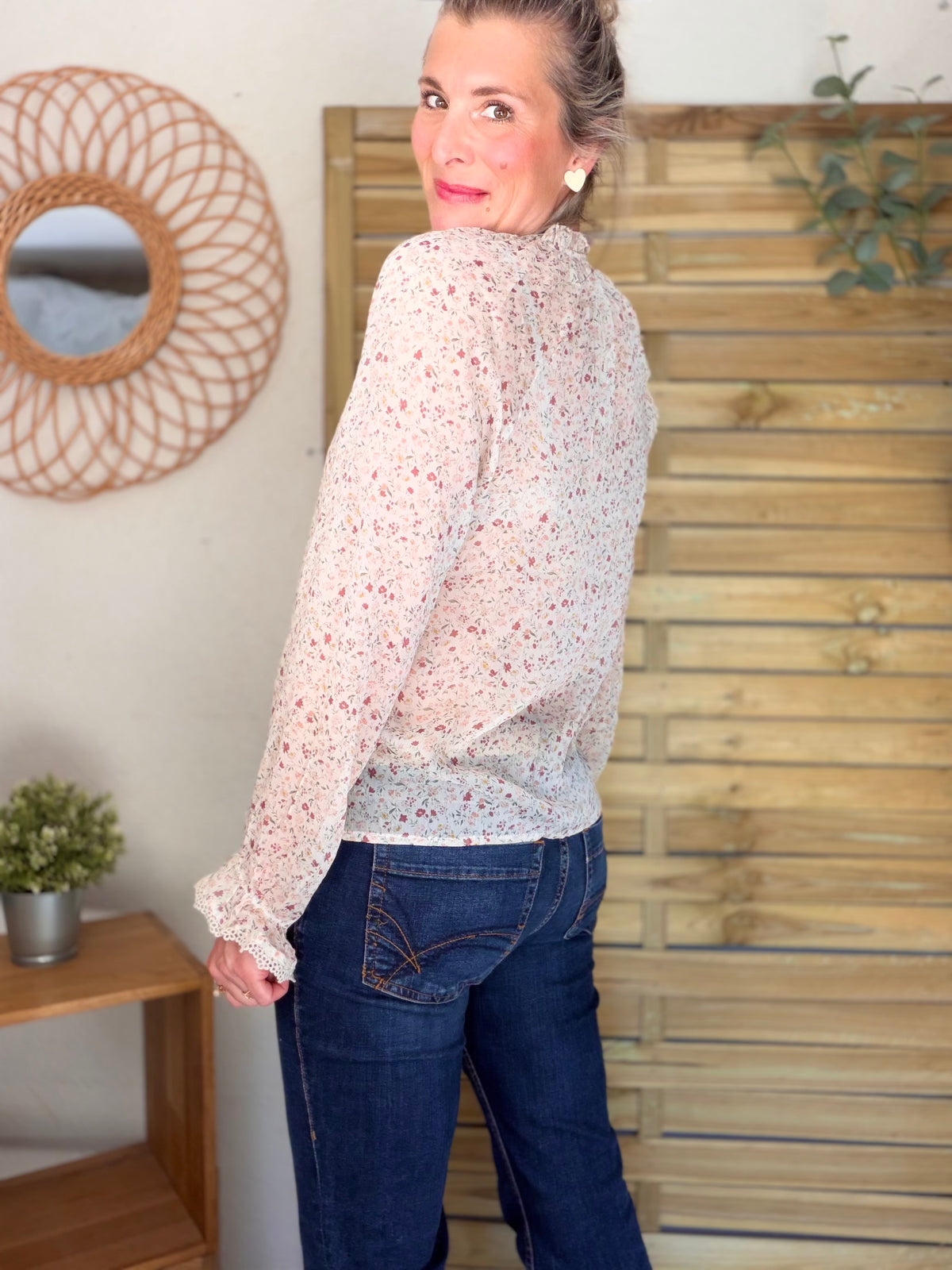 ⚡️ ARRIVAGE - Blouse fluide fleurie DIANE