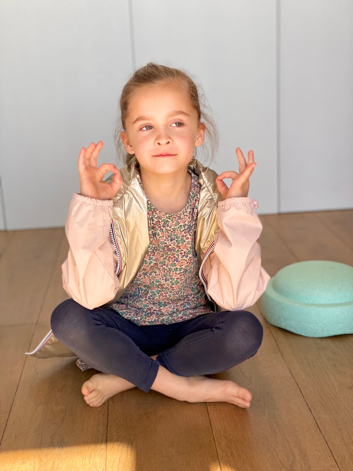 LAURA JO - Imperméable réversible léger GARANCE KIDS enfant (mixte) - Rose / Doré