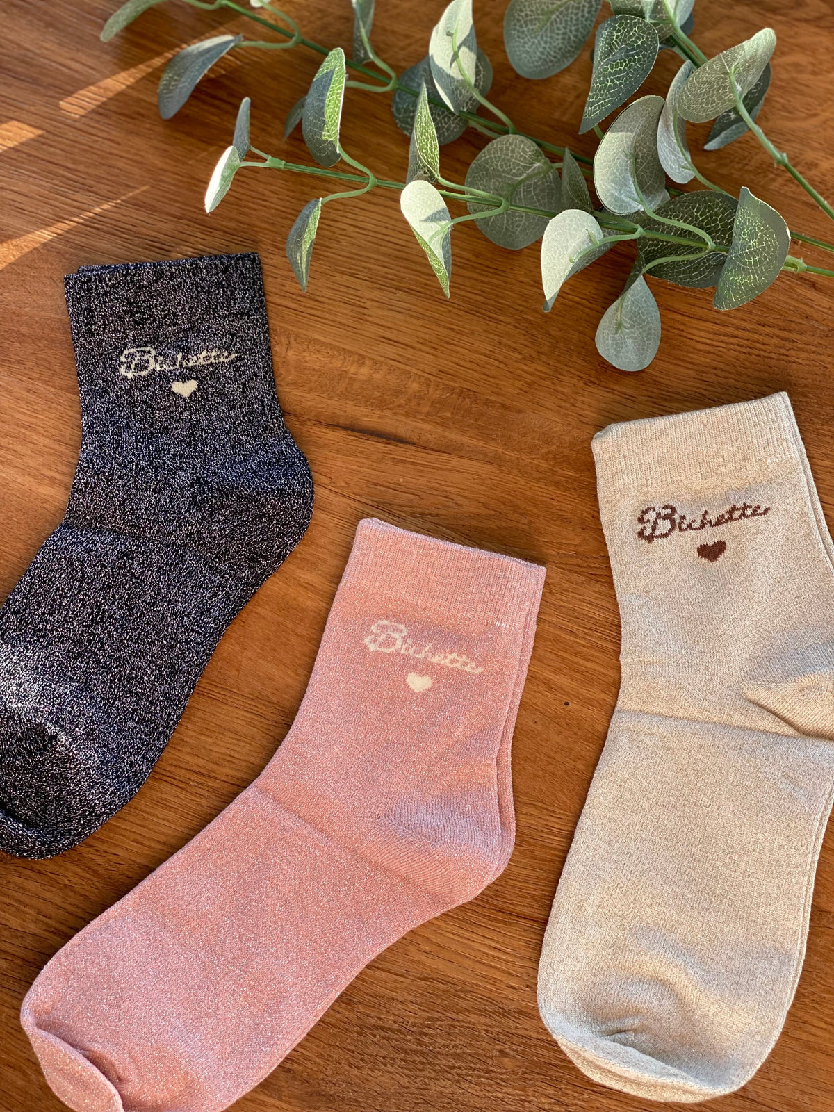Chaussettes scintillantes glitter ZAHO - Bichette • FIN DE SÉRIE