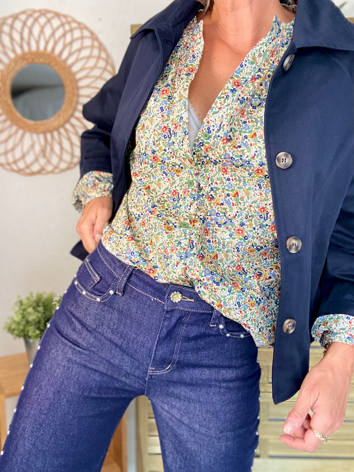 Pantalon Jean brut droit OSCAR - FIN DE SÉRIE