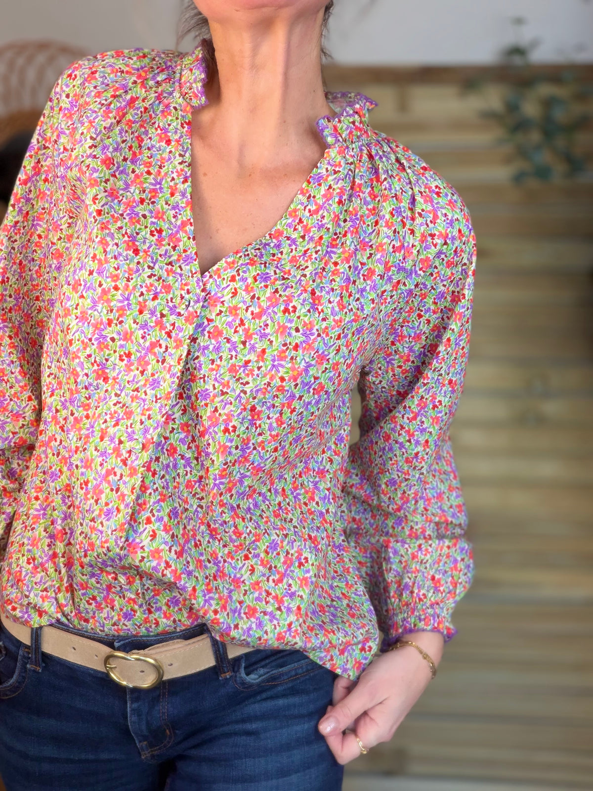 Chemise Liberty FLORA - FIN DE SÉRIE