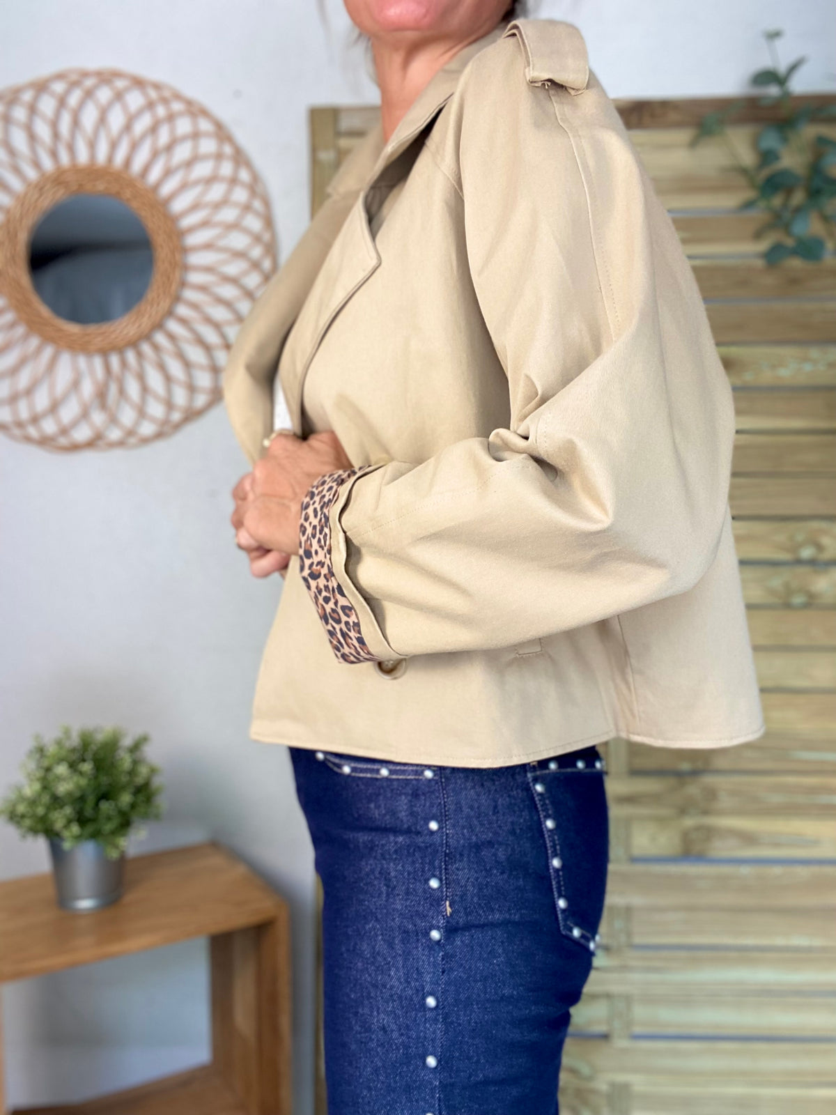 Pantalon Jean brut droit OSCAR - FIN DE SÉRIE