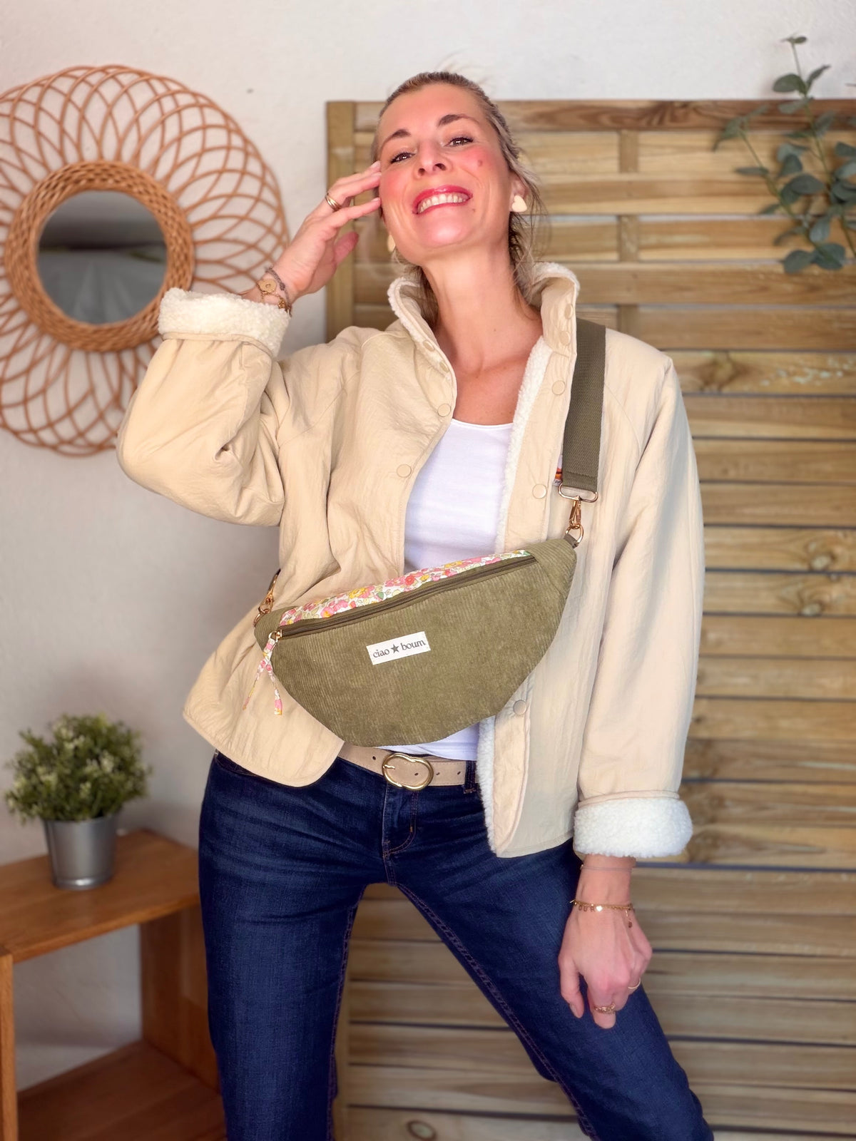 Sac banane Ciao Boum - IVY Liberty - Kaki