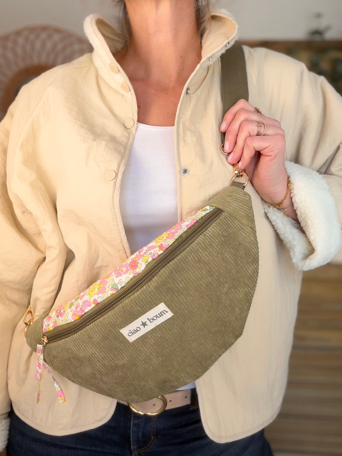 Sac banane Ciao Boum - IVY Liberty - Kaki
