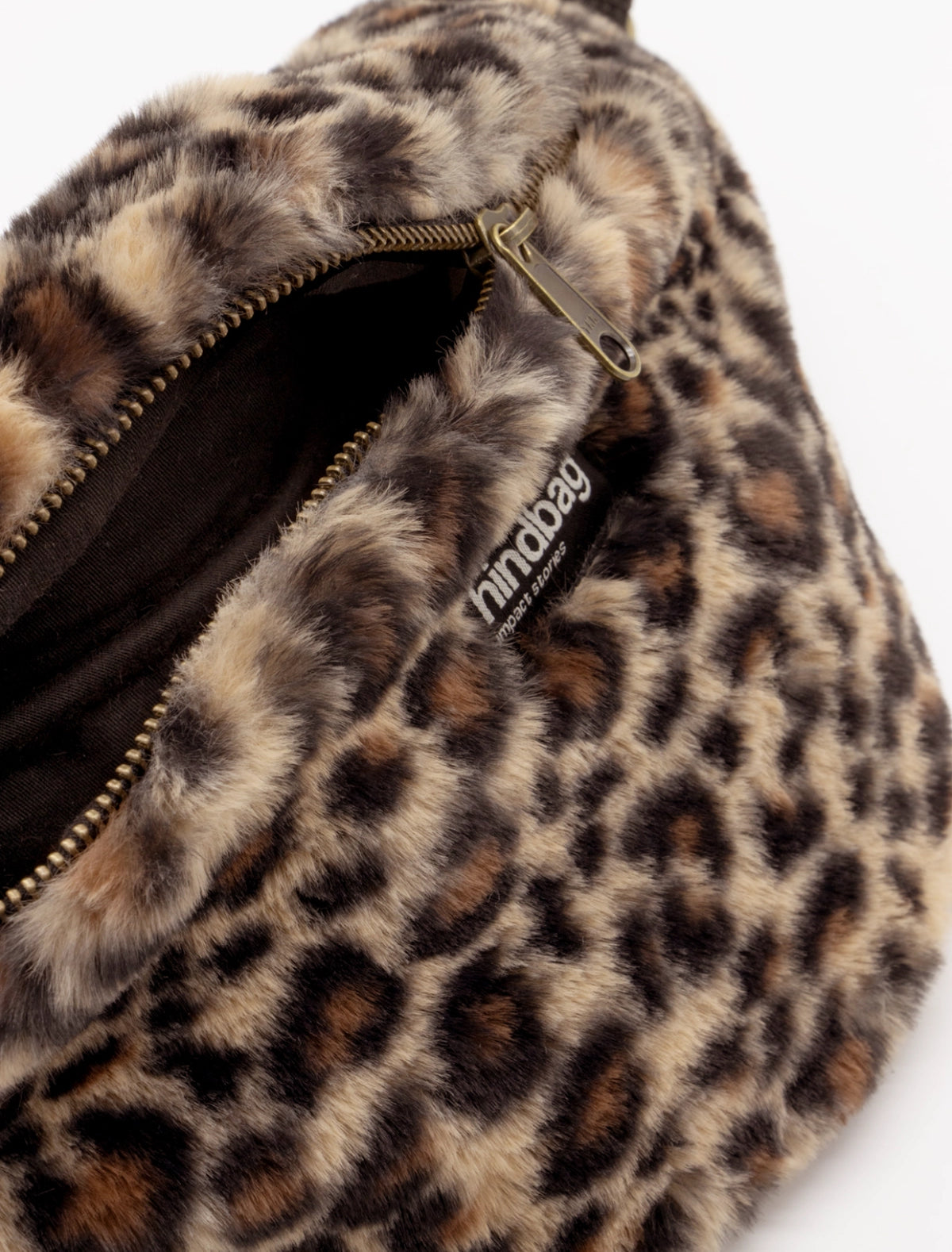 HINDBAG OLIVIA - Sac banane Léo fourrure 🐆
