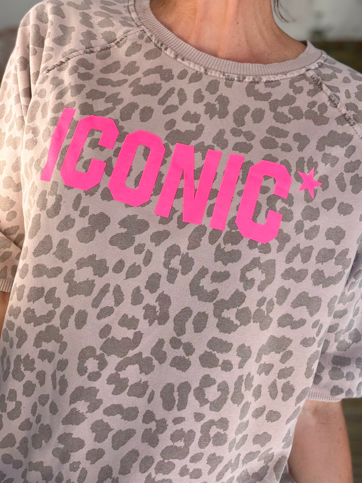 Sweat ICONIC Léo - ANGELA Beige