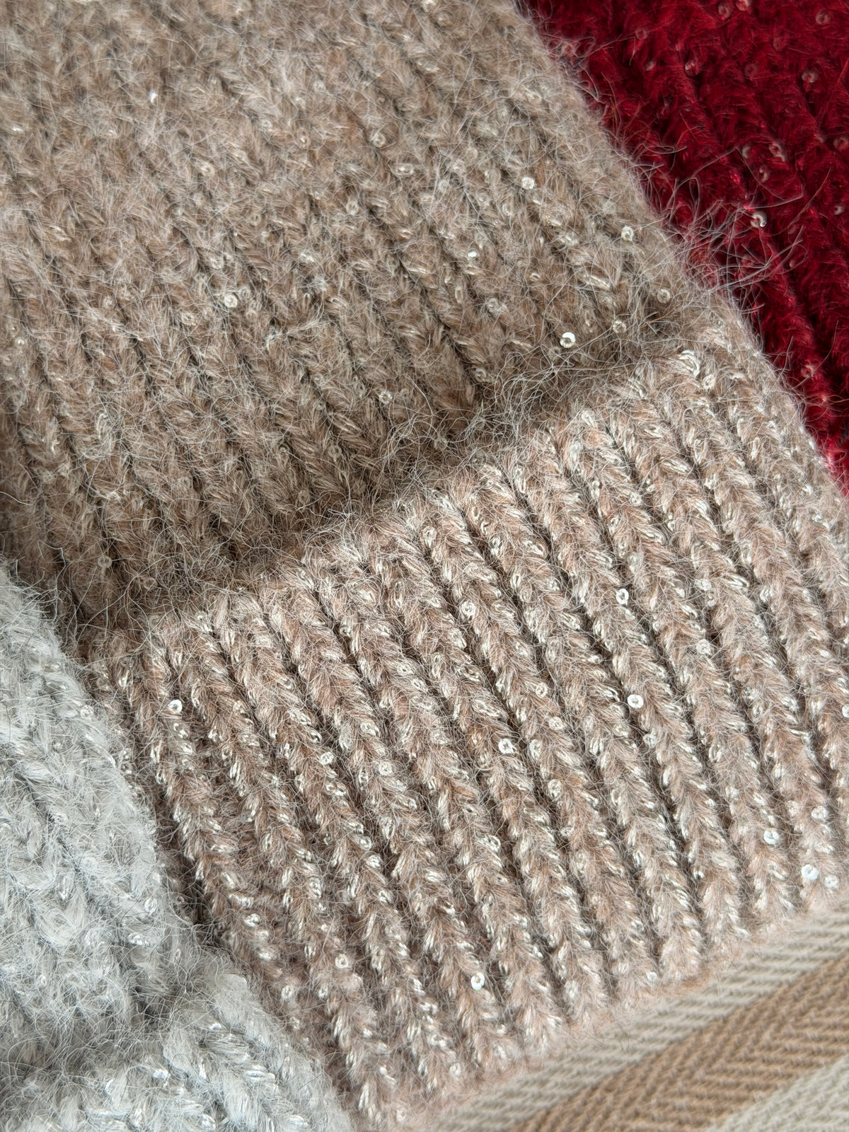 Bonnet en laine avec sequins ÉLOI - FIN DE SÉRIE