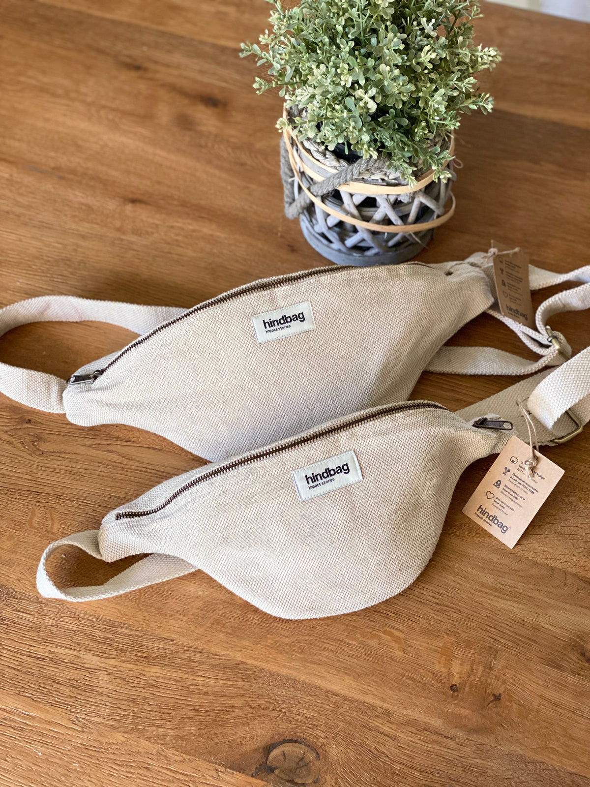 HINDBAG OLIVIA - Sac banane Jute