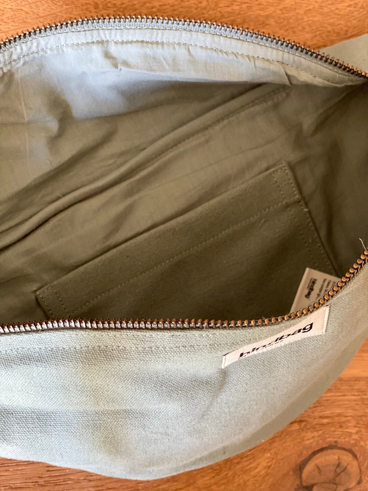 HINDBAG SASHA - Sac banane Vert sauge